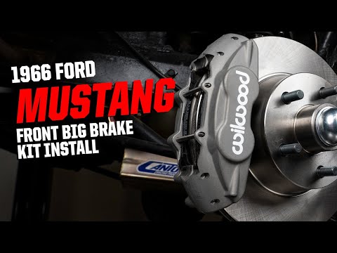 1965 - 1967 Ford Mustang Wilwood D11 Front Kit Installation