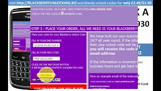 how to unlock a blackberry bold 9930 using a mep mep2 unlock code