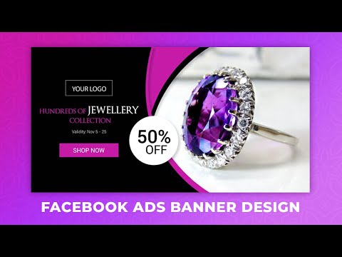 Facebook Ad Banner Design in Adobe Illustrator