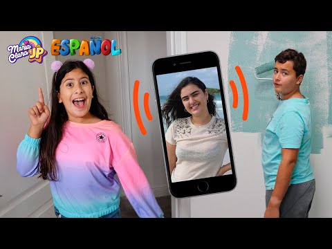 Maria Clara y JP preparan la habitación de invitados.