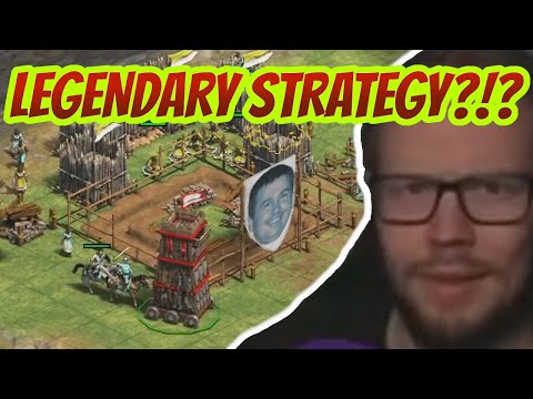 SIEGE TOWER CASTLE DROP META? - The Viper & Daut Highlights - Age of Empires II: Definitive Edition