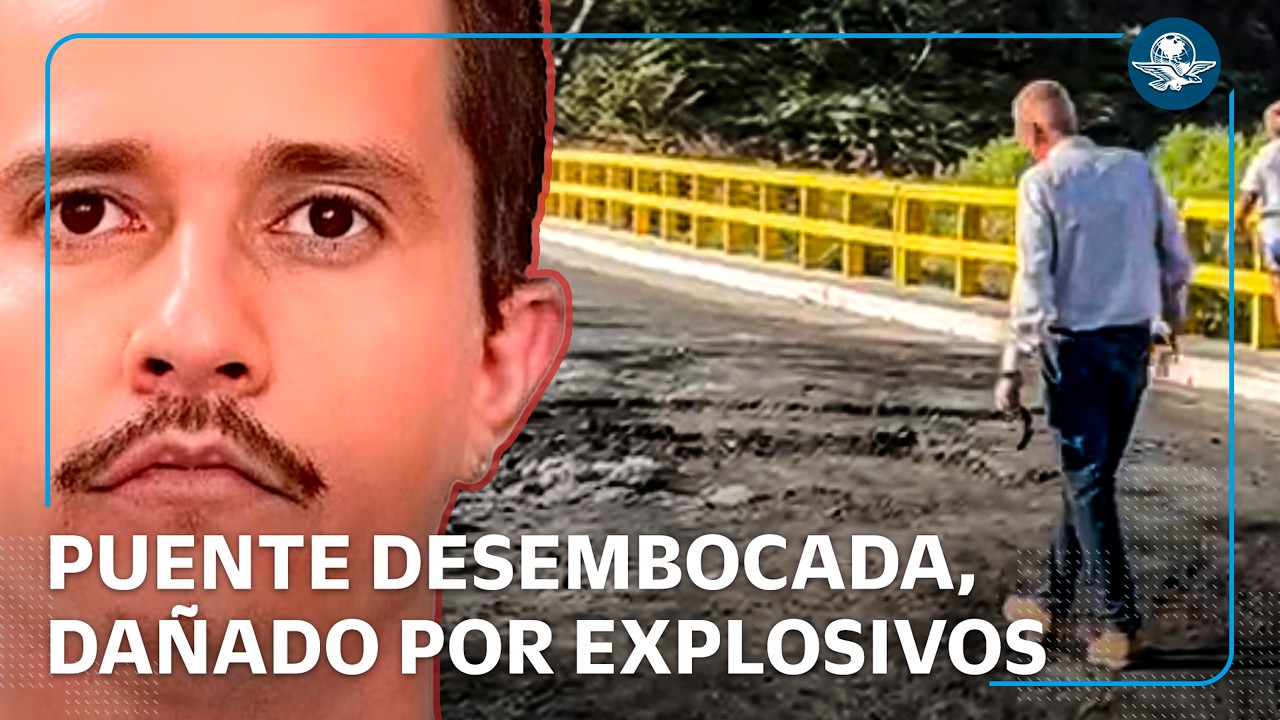 CJNG intentó derribar puente en Ixtapa durante operativo contra “El Mencho”