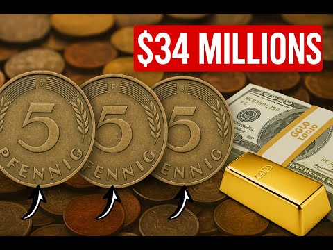 Most Valuable German 5 Pfennig Coins | Urgent Sell At Auctions If You Have These!
