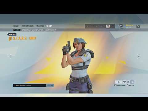 RAINBOW SIX SIEGE EXTRAS - ZOFIA ELITE SET S.T.A.R.S. UNIT