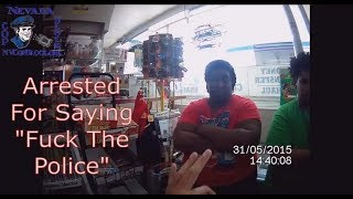 Woman Arrested by Alabama Cop For Saying "Fuck The Police"