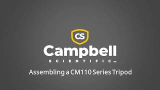 assembling a cm110 series tripod