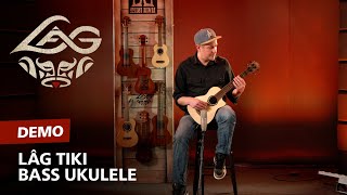 Lâg TKB150CE Tiki Uku Mini Basse-Ukulélé Cutaway Électro - Video