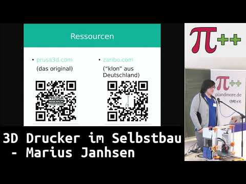 3D Drucker im Selbstbau – Pi and More 11½ - HS Niederrhein - 6. April 2019