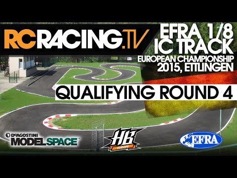 EFRA 1/8th Track IC Euros - Qualifying Round 4 - Top Heats!