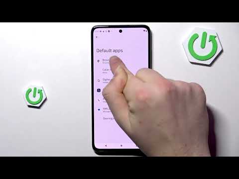 How to Change Default Apps on MOTOROLA Moto G52