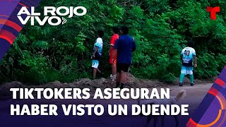TikTokers en Bolivia aseguran que vieron un duende detrás de unos arbustos