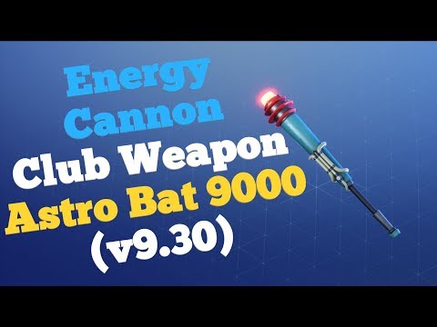 Energy Cannon Club Weapon Astro Bat 9000 (v9.30) | Fortnite Save the World