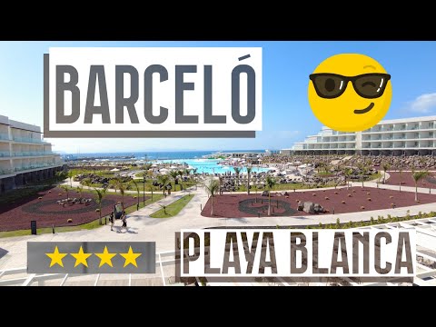 One Night Only in Lanzarote's NEWEST & BIGGEST Hotel. The BARCELO PLAYA BLANCA!!!