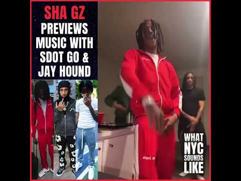 Sha gz previews new music with sdot go & jay hound #viral #trending