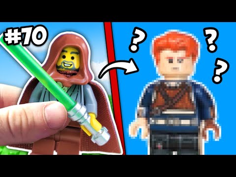 I Assembled 100 LEGO Jedi Minifigures...