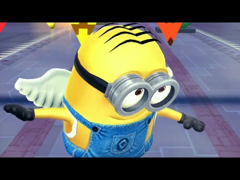 CUPID MINION TRY TO FLY \ MINION RUSH / ** 4K **