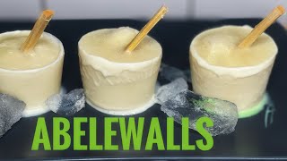 GHANAIAN ICE CREAM | ABELE WALLS |PLUS BUSINESS IDEAS |COMMERCIAL PURPOSE #abelewalls
