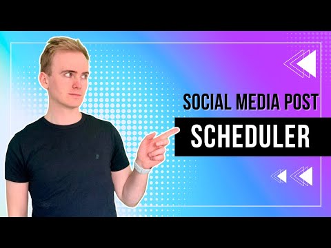 No-code Social Media Post Scheduler thumbnail