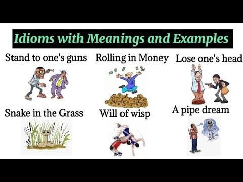Idioms with Meanings & Examples || #idioms #idiomas