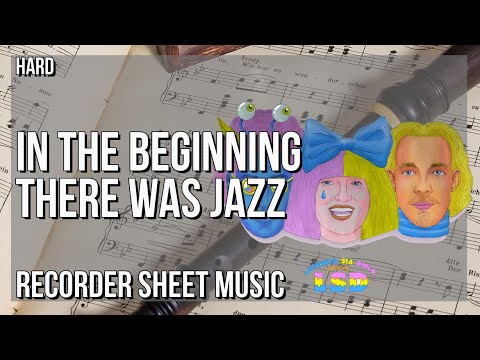 Recorder Sheet Music: How to play In the Beginning There Was Jazz (Castlevania) by LSD
