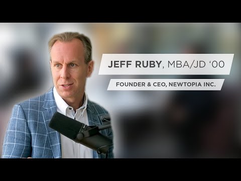 Schulich Startups Podcast Episode 2: Feat. Jeff Ruby, Newtopia Inc
