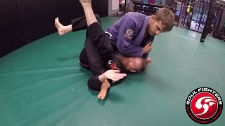 Japanese Jiu-Jitsu Takedown to Deep Half Guard Attacks