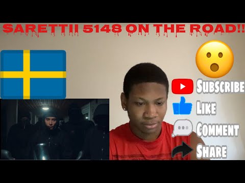 SWEDISH RAP REACTION Sarettii (5148) - On The Road (OFFICIELL MUSIKVIDEO)