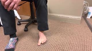 Big Toe and Little Toe Isolated Lifts Mobility Control