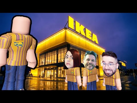 ÉJSZAKÁRA az IKEÁBA ZÁRVA! | SCP-3008 w/ Doggyandi,Immu,Gergő