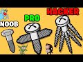 NOOB vs PRO vs HACKER | In Bolt Melts Run | With Oggy And Jack | Rock Indian Gamer |