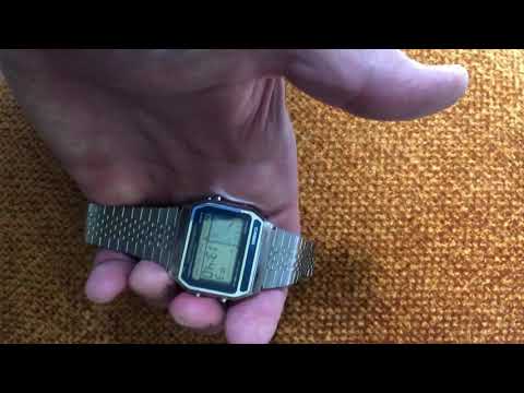 Vintage 1980 Casio AX-210 Module 118Melody Alarm Chronograph