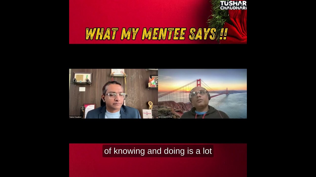 Vinod Kumar testimonial