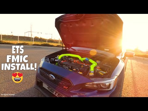 ETS Front Mount Intercooler Install (STI)
