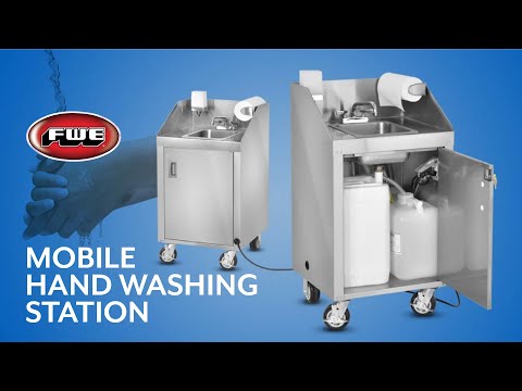 FWE HS-24E Self-Contained Hand Washing System, Electric 8 image