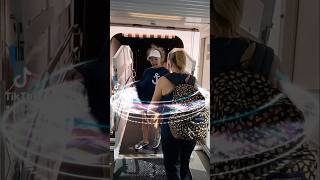 Boarding a cruise in style #carnival #cruise #vacation #jubilee #royalcaribbean #holiday #shorts