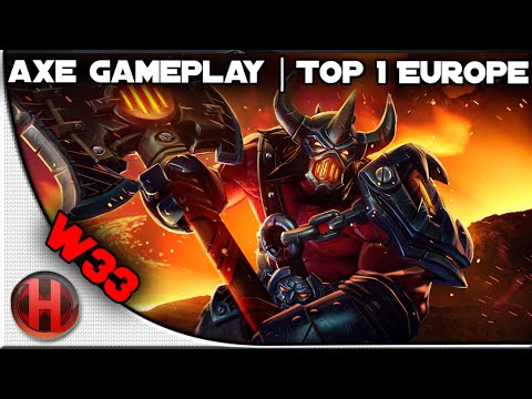 Dota 2: w33 chơi Axe 7252MMR