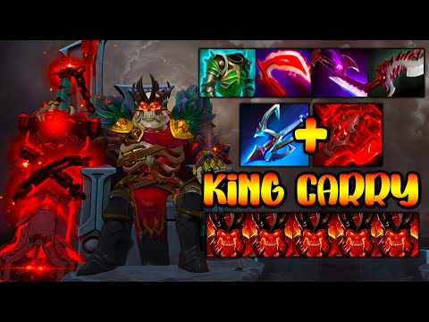 EPIC CARRY WRAITH KING - INSANE CRITICAL ATTACK - FULL TEAM FIGHT - DOTA 2 GAMEPLAY