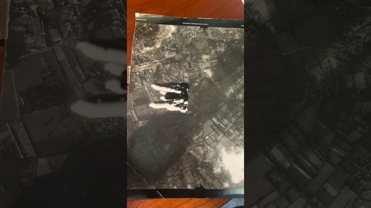 Identifying the Location of WWII Aerial Photograph with Aircraft Overlay