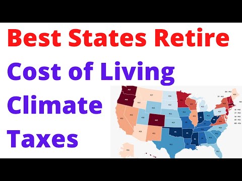 Best States to Retire Where to Live in Retirement Video