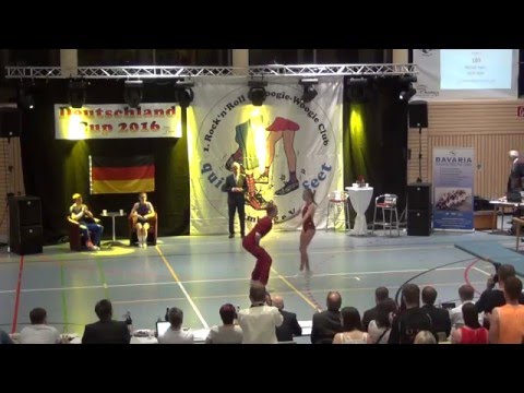 Deutschland Cup 2016 / Nina Stahl - Michael Federl / A-Klasse