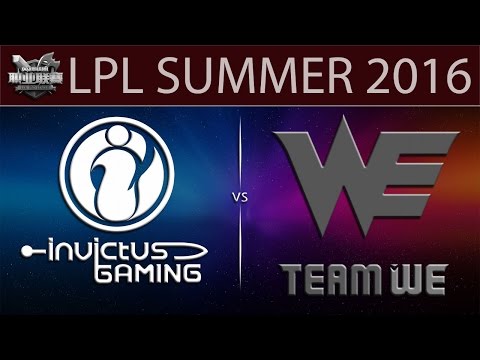 [LoL Highlights] iG vs WE Game 2 | LPL Summer 2016 (24.06.2016) - Invictus Gaming vs Team WE