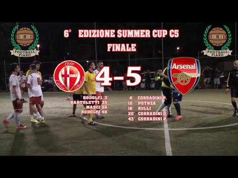 Finale 6ª Summer Cup C5 2016: Padova-Arsenal