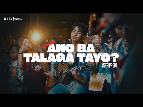 The Juans Performs “Ano Ba Talaga Tayo” (Stripped) In The Room LIVE