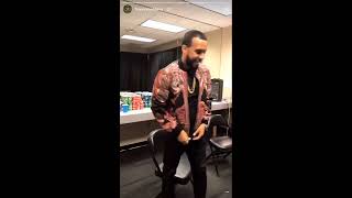 French Montana Shows His Dance Moves LOL