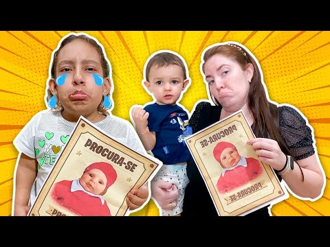 A Nova BEBÊ REBORN da Maria Clara SUMIU - Família MC Divertida