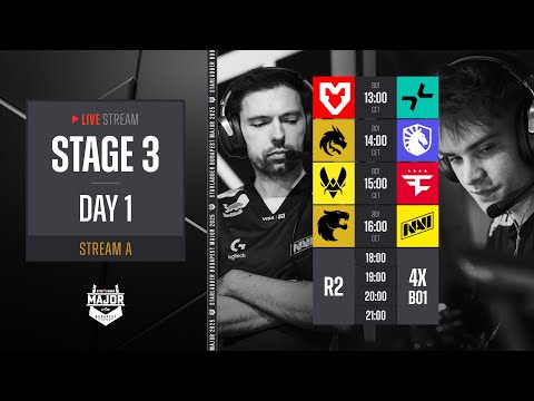 English Stream A | StarLadder Budapest Major 2025 - Stage 3 - Day 1