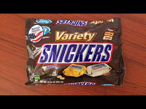 SNICKERS Variety Fun Size Chocolate Bars | No. #173