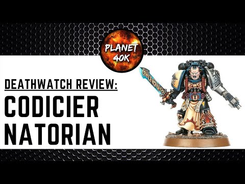 Deathwatch Librarian CODICIER NATORIAN Review - New 9th Edition Supplement - Warhammer 40k