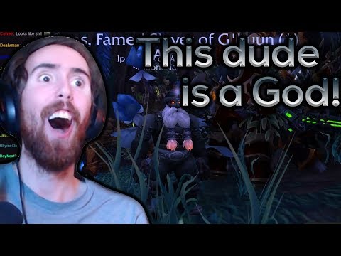 This Dude is a God! Asmongold's Warlock Damage Competition