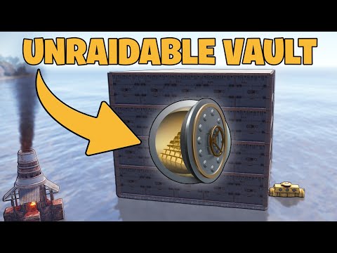 MEET the 200iq VAULT BASE that's Unraidable - Rust